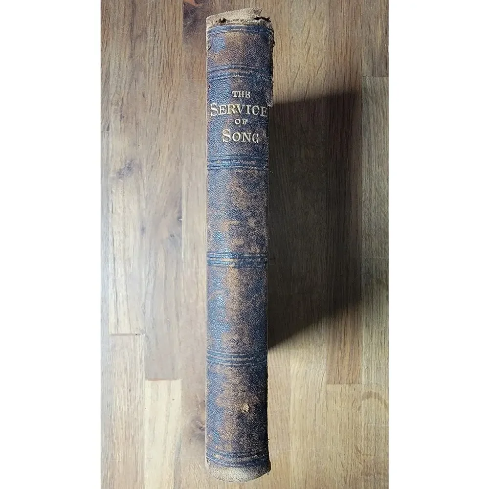 The Service of Song 1875 Sheldon & Company Hymns Antiquarian